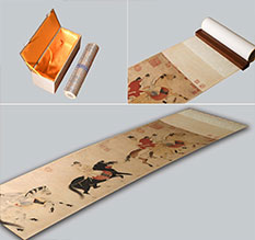 若尔盖馆藏书画复制博物馆书画复制服务